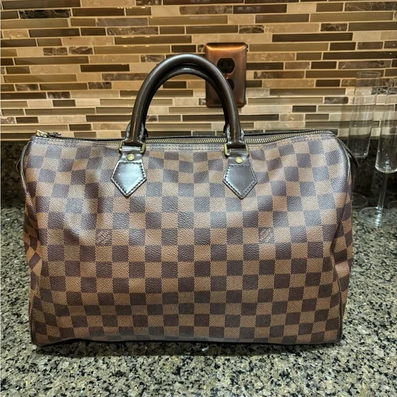 Louis Vuitton Damien Speedy 30 purse - Picture 11 of 11